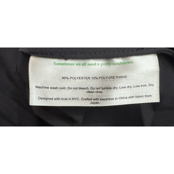 M.M.LaFleur The Corrie Dress- OrigamiTech Cool Charcoal Size Large - Picture 9 of 10